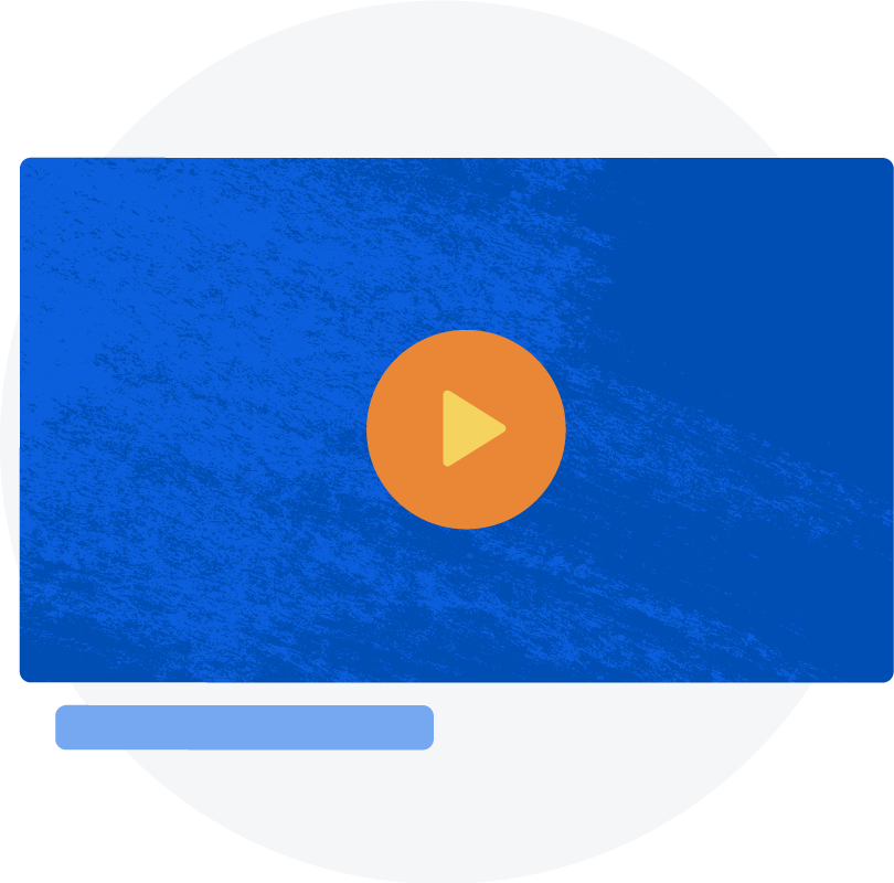 Illustration: A video player